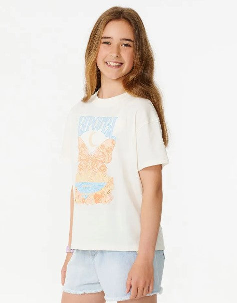 Rip Curl  Butterfly Sun Tee -Girl