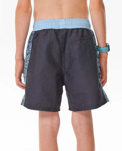 Rip Curl Shred Rock Block Volley Boy