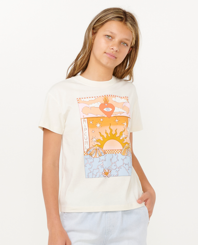 Rip Curl Summer Solstice Art Tee -Girl