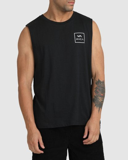 RVCA VA All The Ways Muscle Black