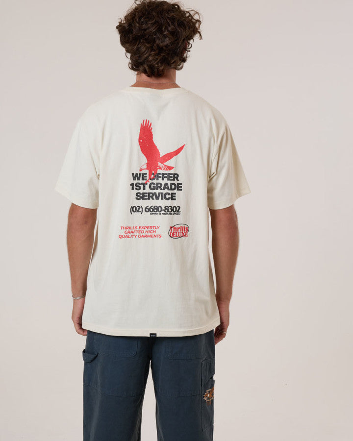 Thrills 1st Grade Service Merch Fit Tee