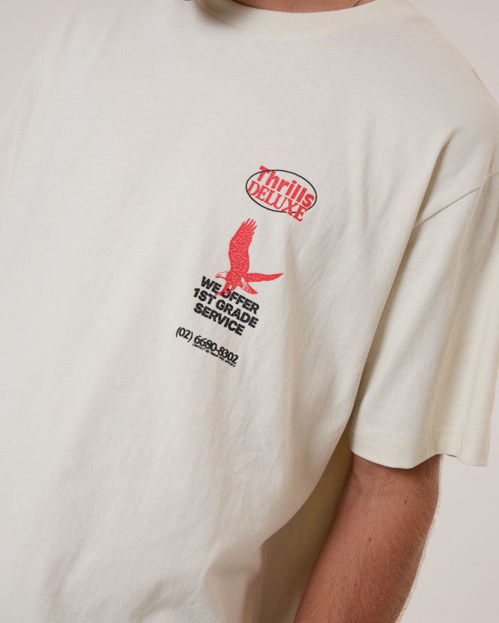 Thrills 1st Grade Service Merch Fit Tee
