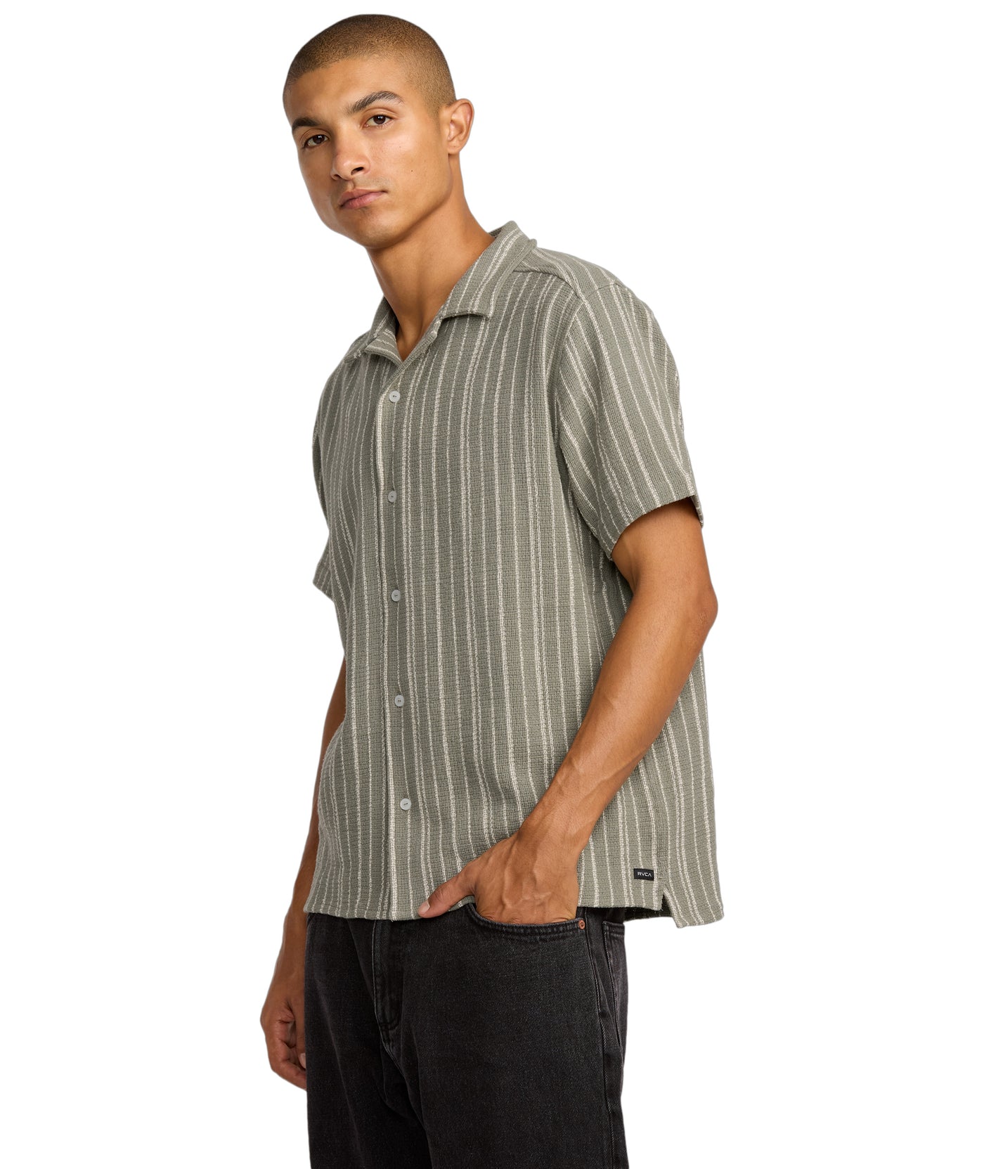 RVCA Vacancy Stripe SS