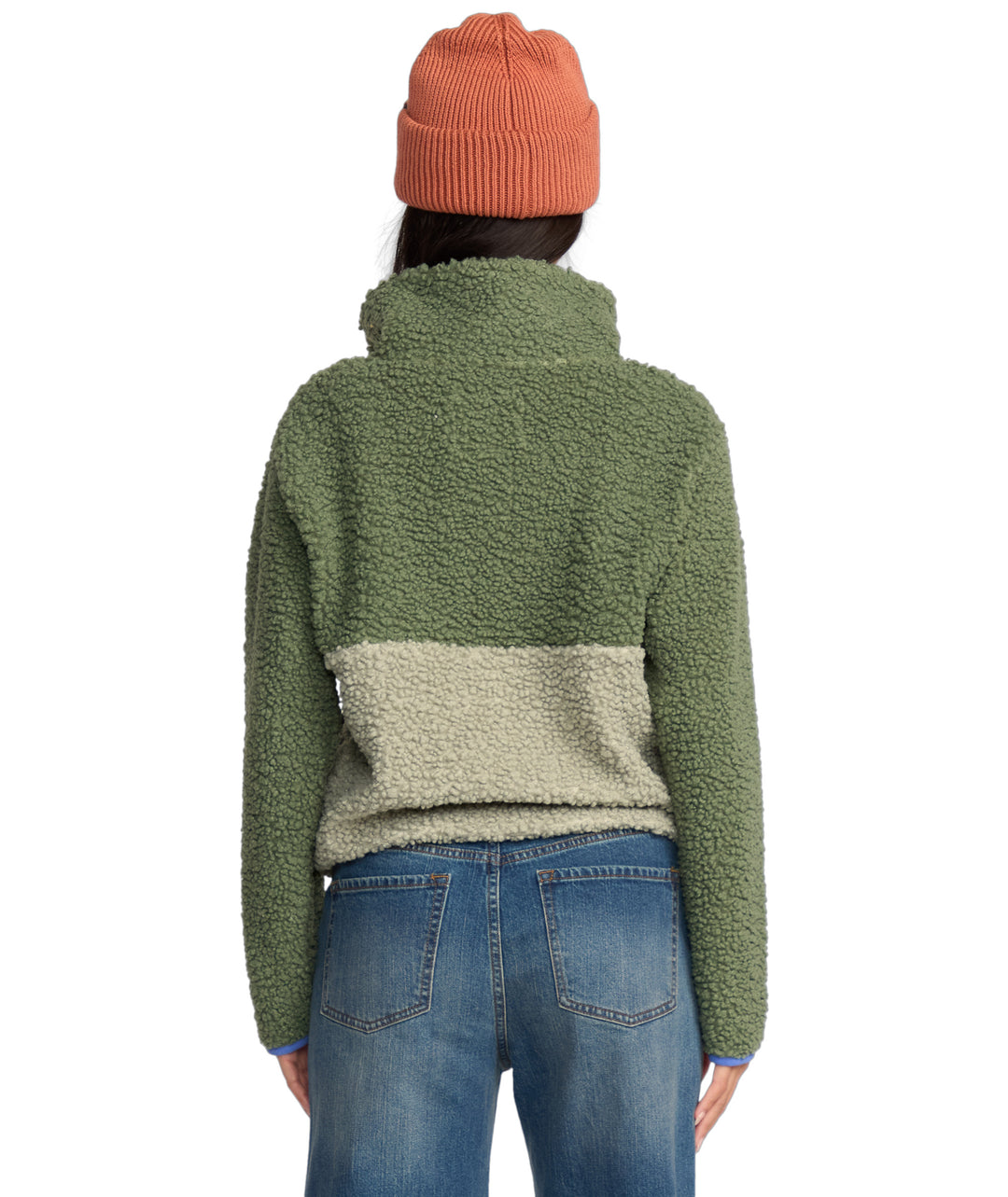 Billabong Horizon Mock Neck Half Zip Flc