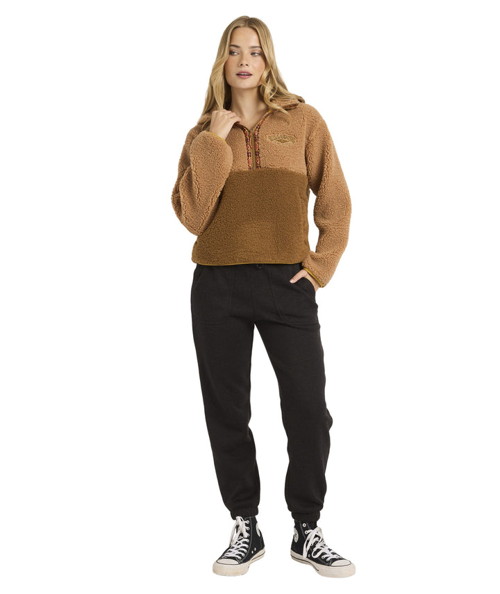 Billabong Horizon Mock Neck Half Zip Flc