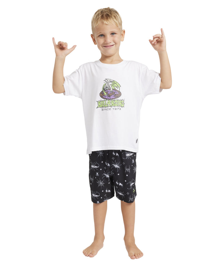 Billabong Groms Global Dragon Ss