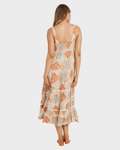 Billabong Forever Folk Shine Midi Dress