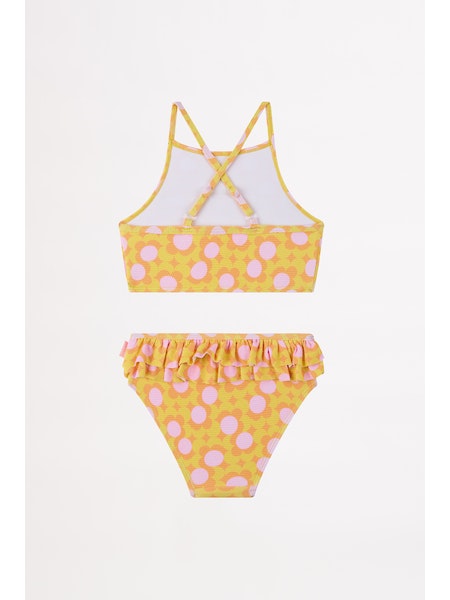 Seafolly Girls Retro Blvd Multi Ruffle Bikini