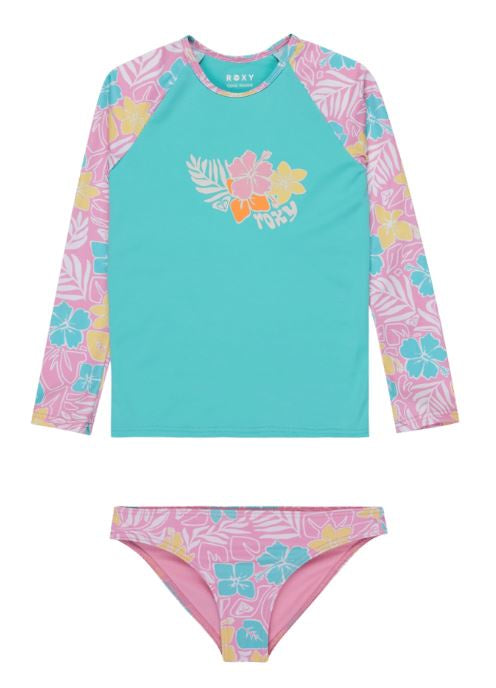 Roxy Tropical Square Ls Lycra Set