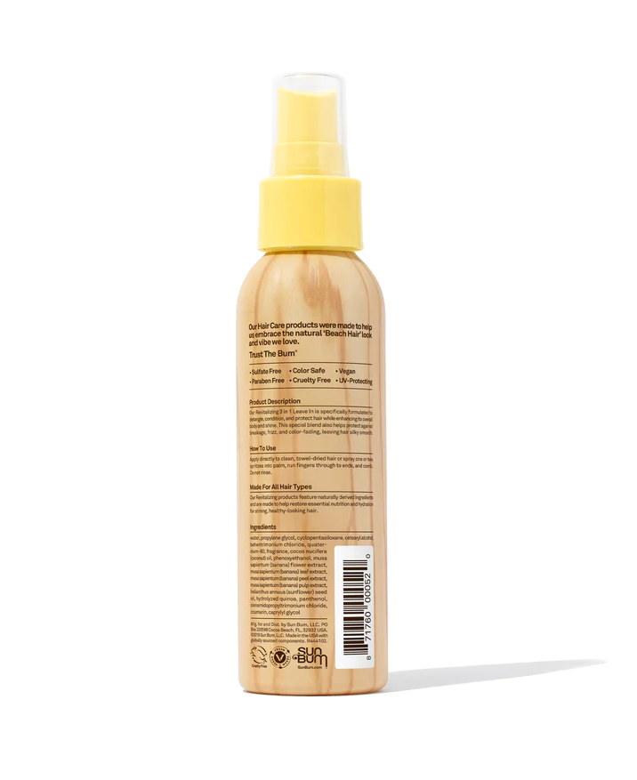 Sun Bum Beach Formula 3 in 1 Leave In Conditioner