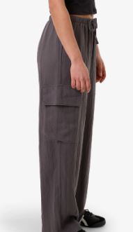 Thrills Hutton Pocket Pant Charcoal