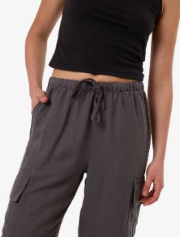 Thrills Hutton Pocket Pant Charcoal