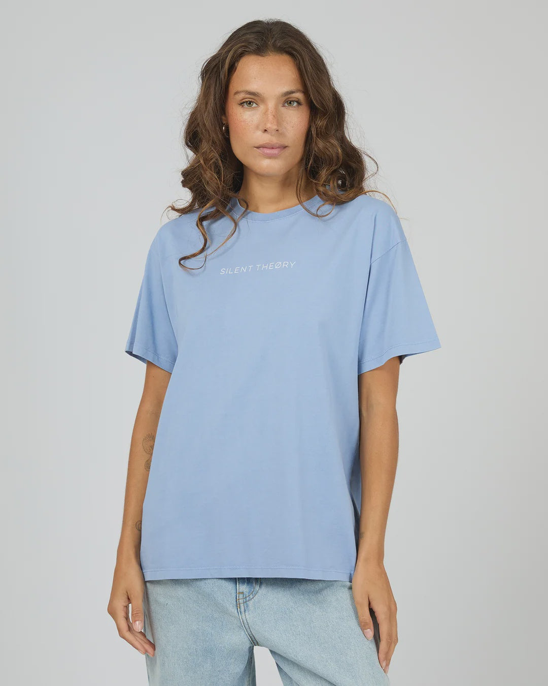 Silent Theory Logo Tee - Blue
