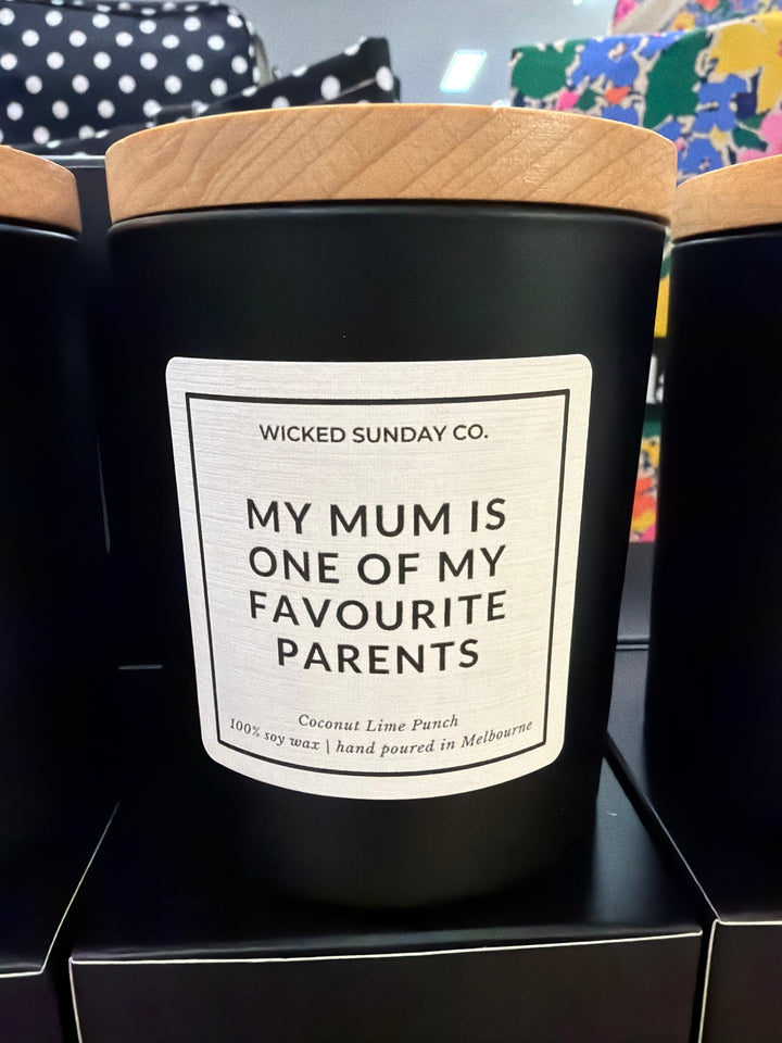 Wicked Sunday Co Candles