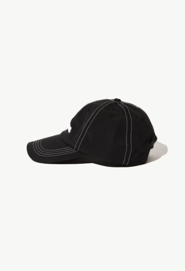 Afends Vinyl  6 Panel Cap  Black