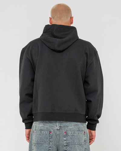 Rusty Monty Zip Thru Hooded Fleece