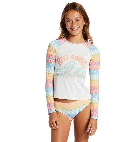 Billabong Paradise Check Ls Rg Set