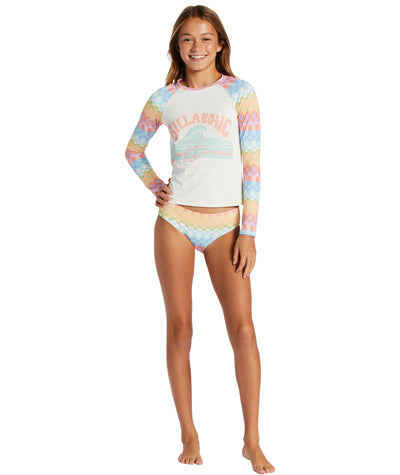 Billabong Paradise Check Ls Rg Set