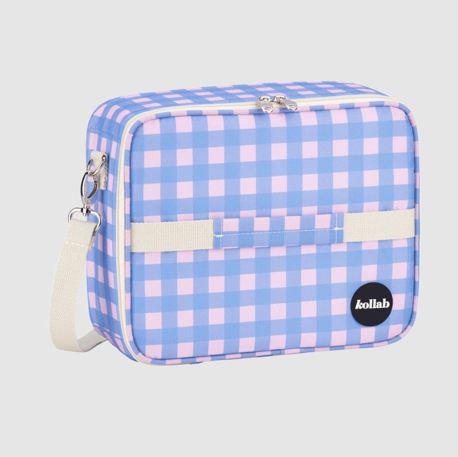 Kollab Bento Box Skyberry Gingham