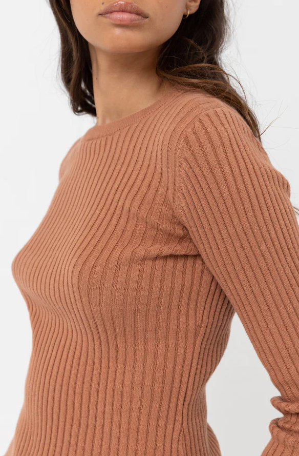 Rhythm Classic Knit Long Sleeve Top