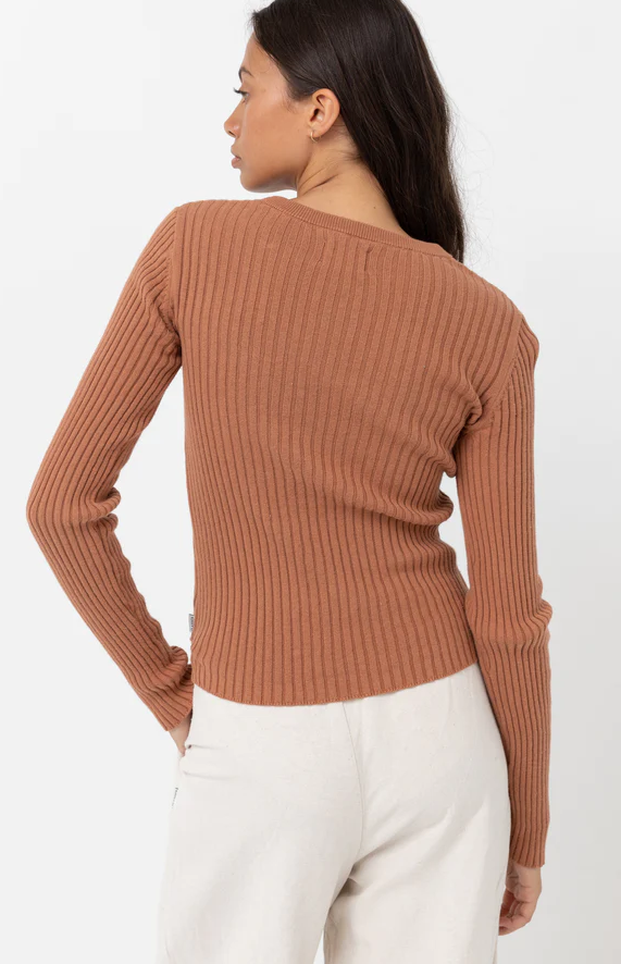 Rhythm Classic Knit Long Sleeve Top