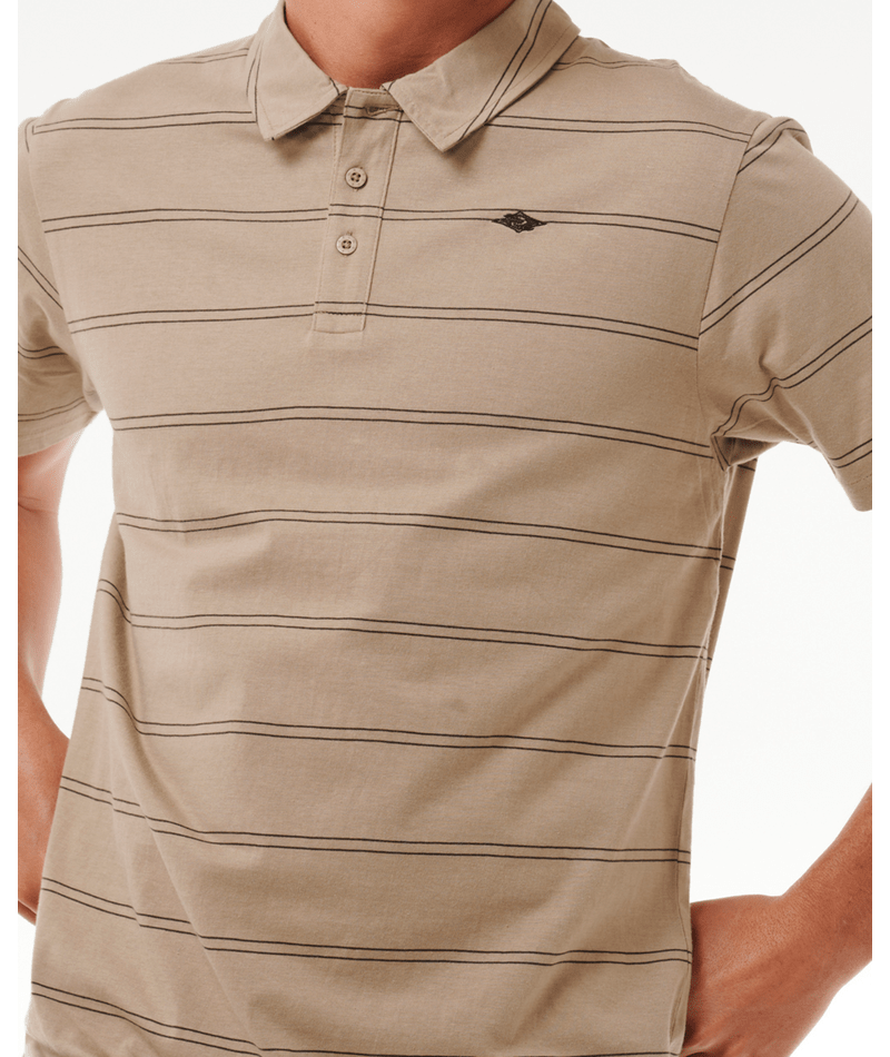 Rip Curl Plain Stripe Polo