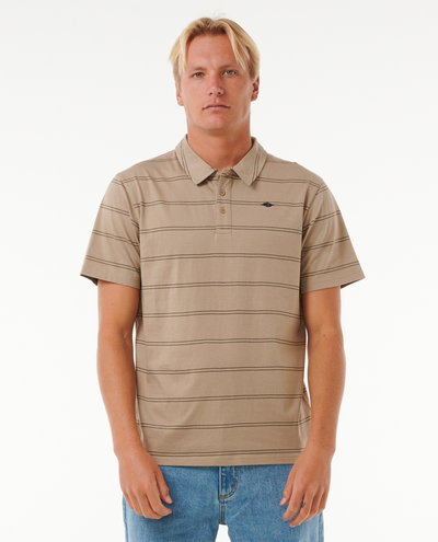 Rip Curl Plain Stripe Polo