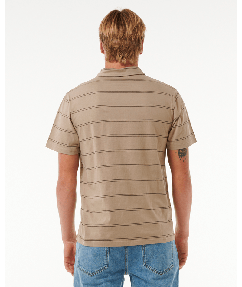 Rip Curl Plain Stripe Polo