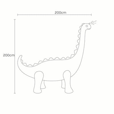 Sunnylife Dino Giant Sprinkler Into the Wild Khaki