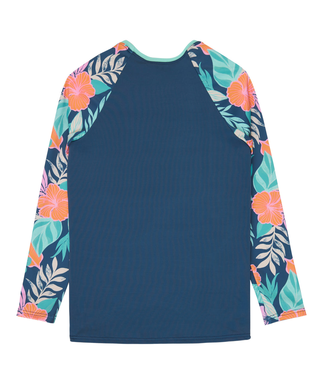 Roxy Active Floral Rg Ls Lycra