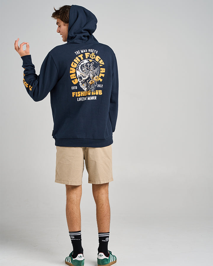 The Mad Hueys Tropic Caught FK All Fishing Hooded Pullover