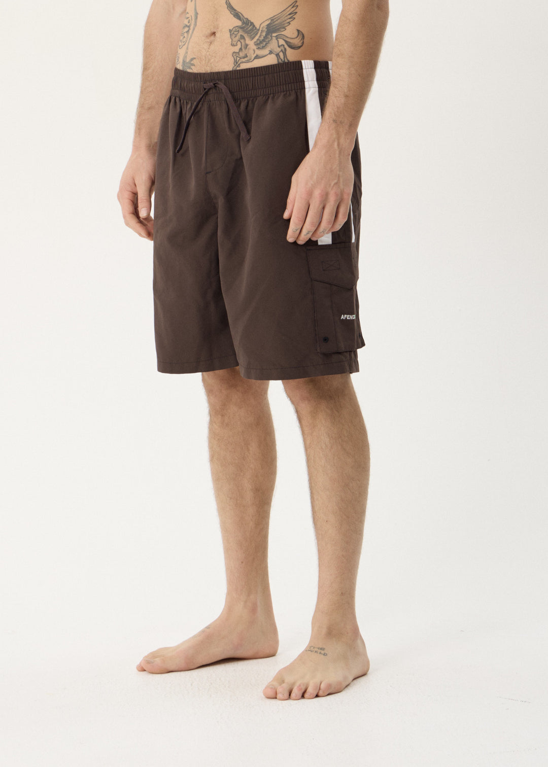 Afends House Related - Cargo Short 21" - Coffee