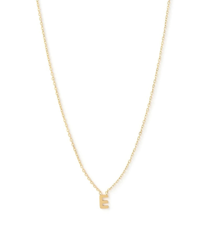 Arms Of Eve Mini Initial Gold Necklace
