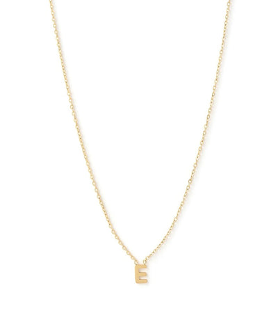 Arms Of Eve Mini Initial Gold Necklace