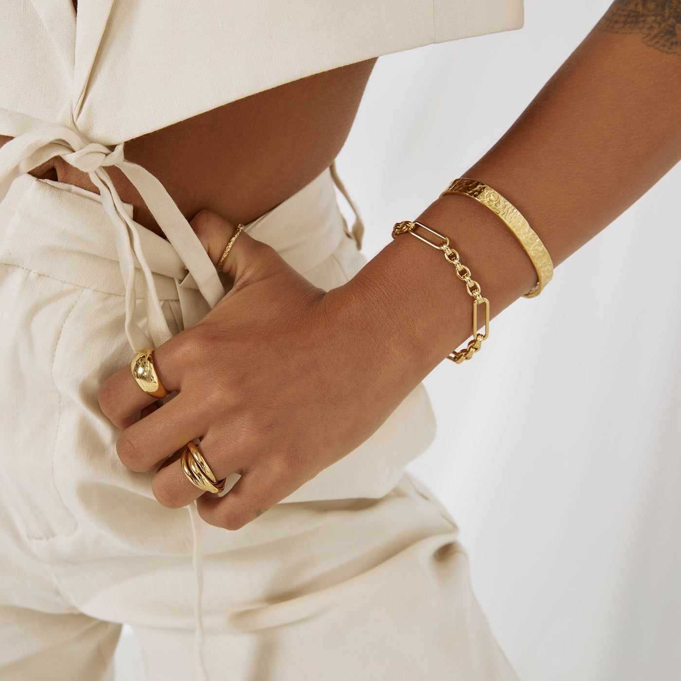 Arms Of Eve Duke Gold Bracelet