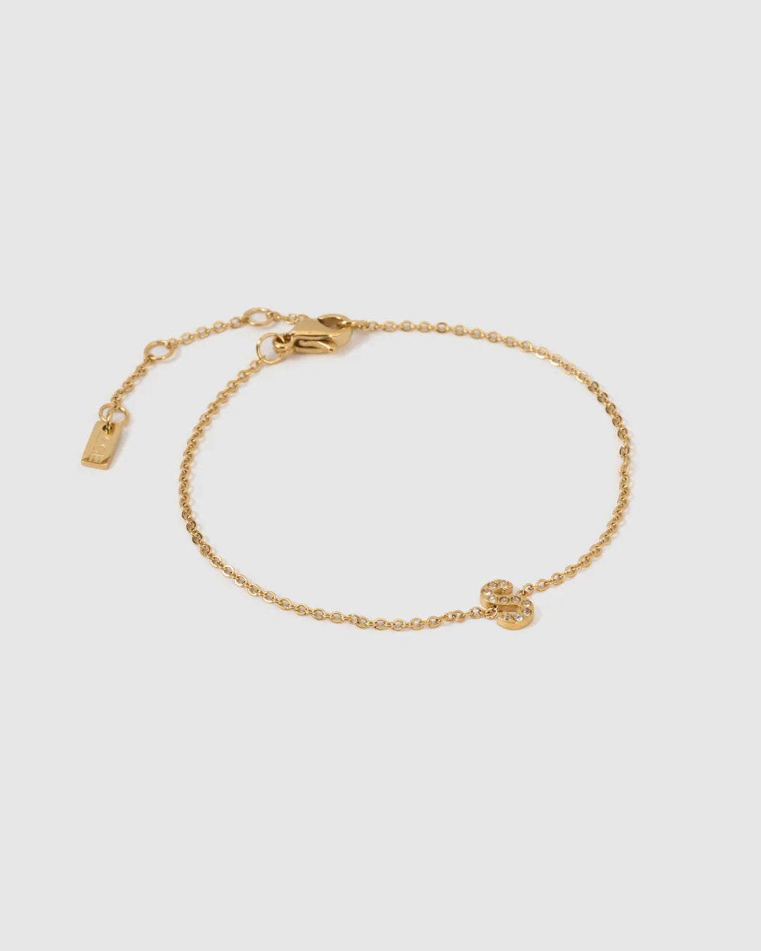 Arms Of Eve Mini Initial Stone Bracelet