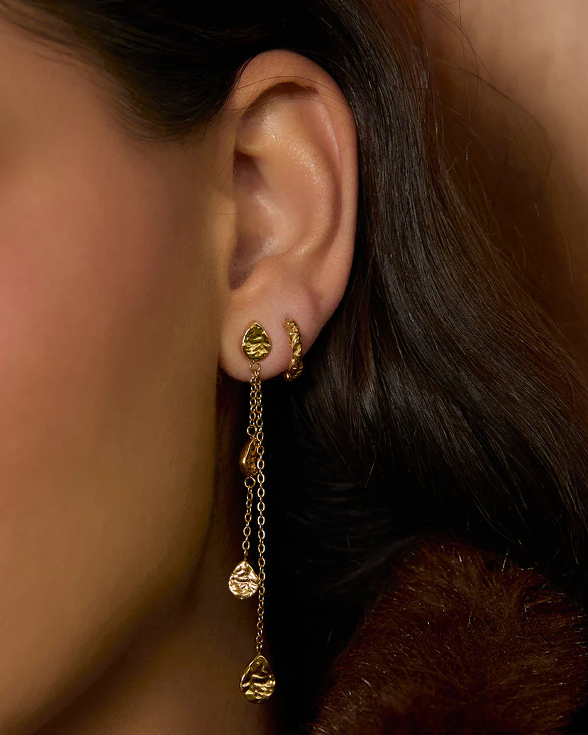 Arms Of Eve Zephyr Gold Earrings