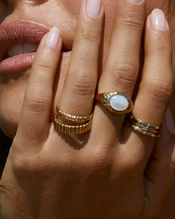 Arms Of Eve Brigitte Gold Ring