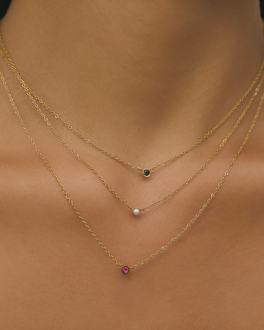 Arms Of Eve Mini Birthstone Necklace