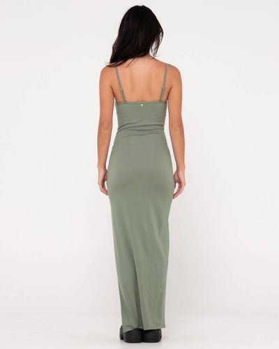 Rusty Vicky Fixed Back Slip Maxi Dress