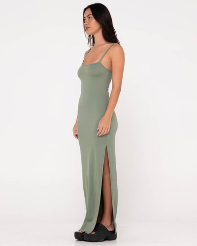 Rusty Vicky Fixed Back Slip Maxi Dress