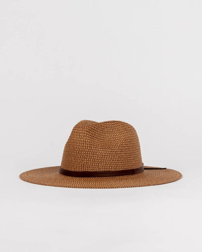 Rusty Gisele Straw Hat