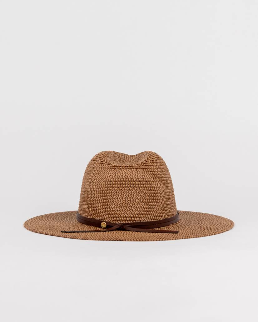 Rusty Gisele Straw Hat