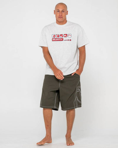 Rusty Tombstones Hybrid Waist Boardshort