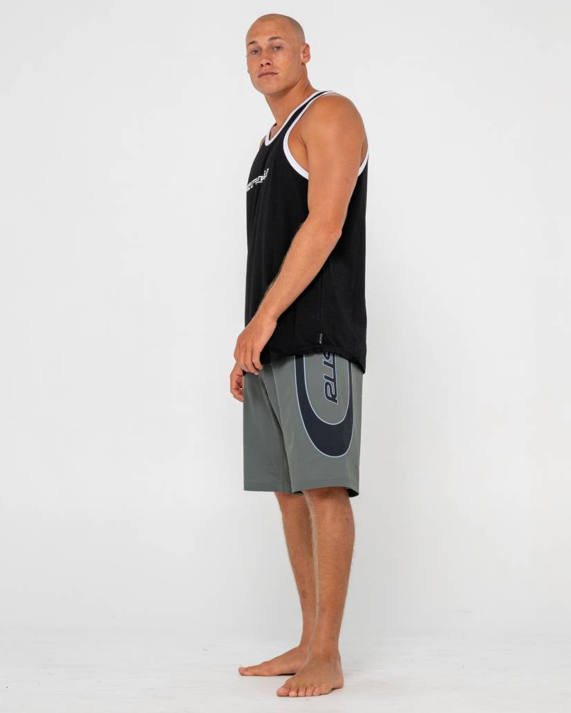 Rusty Charger Fixed Waist Boardshort