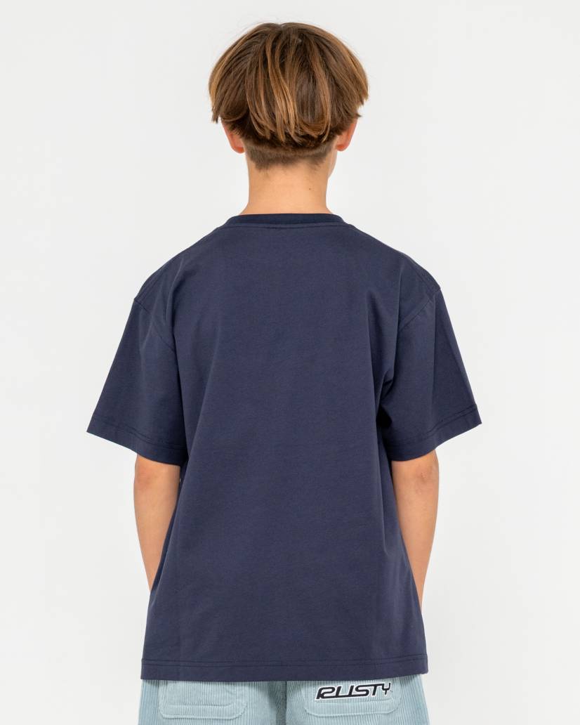 Rusty Capsule Short Sleeve Tee Boys