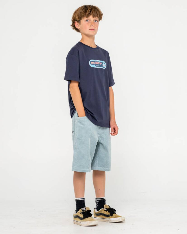 Rusty Capsule Short Sleeve Tee Boys