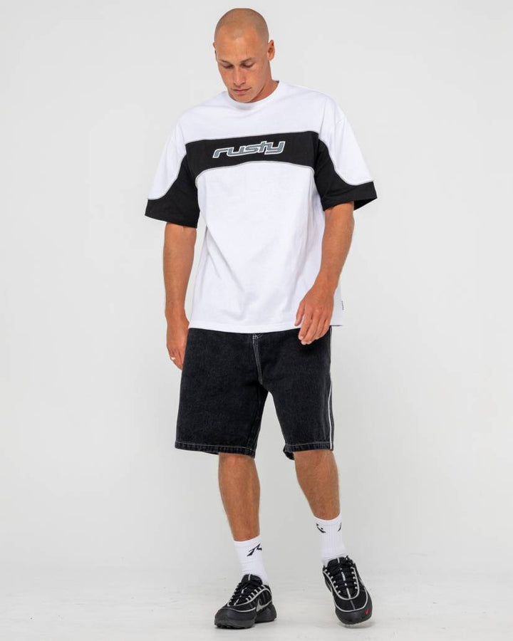 Rusty Kinetic Short Sleeve Heavy Tee