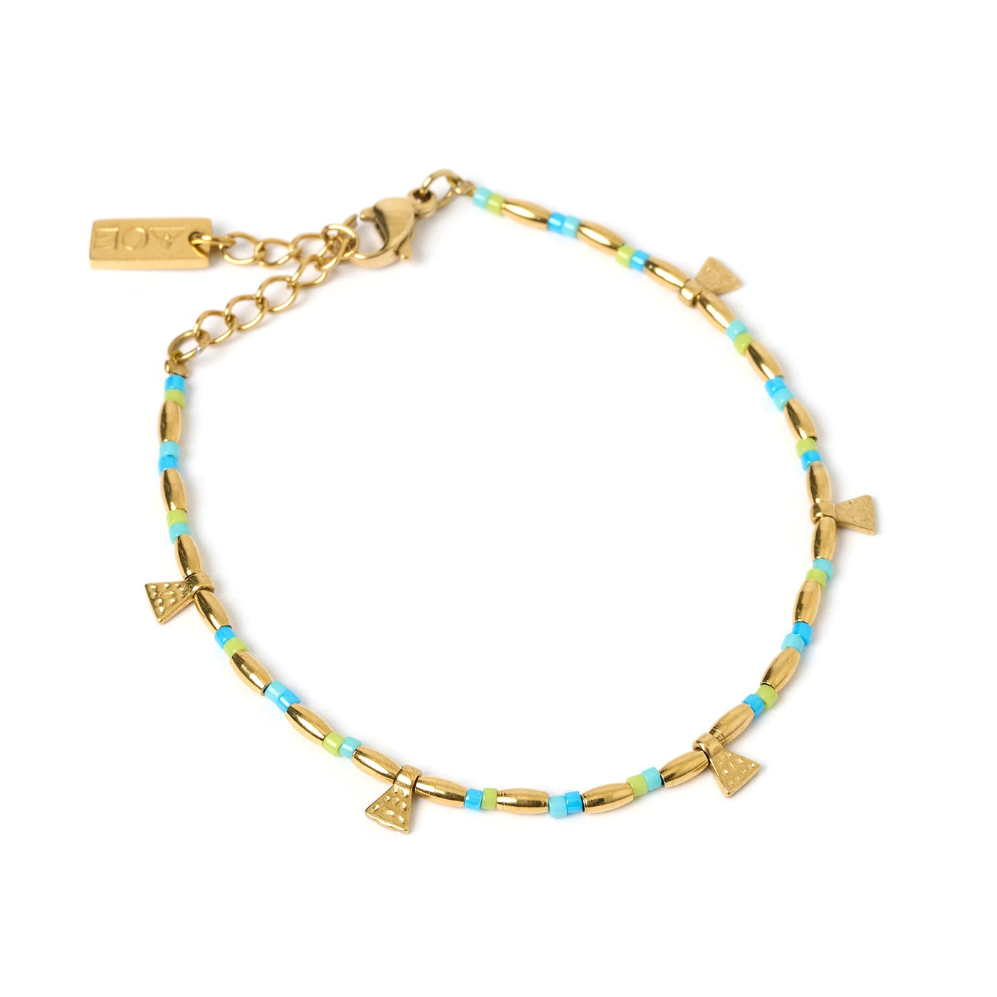 Arms Of Eve Natalia Gold Bracelet - Ocean