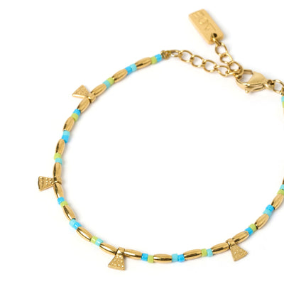 Arms Of Eve Natalia Gold Bracelet - Ocean